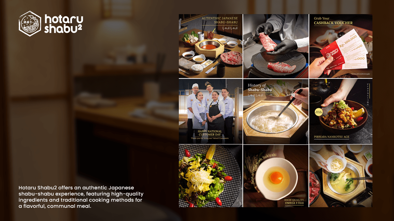 Rangka Creative - Portfolio - Hotaru Shabu-Shabu
